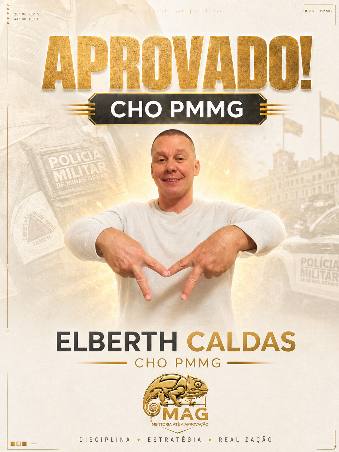 Aluno aprovado da Mentoria MAG